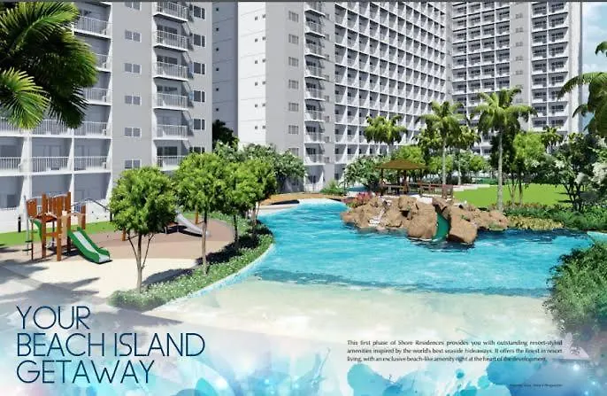 Beach Haven Condo In Moas Shore Resort Near Okada City Of Dreams Solaire Manila Philippines